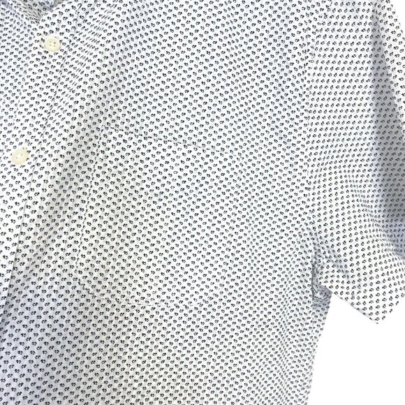 Bonobos Riviera Button Shirt Mens Size XL 100% Cotton Seersucker Short Sleeve - Picture 3 of 10